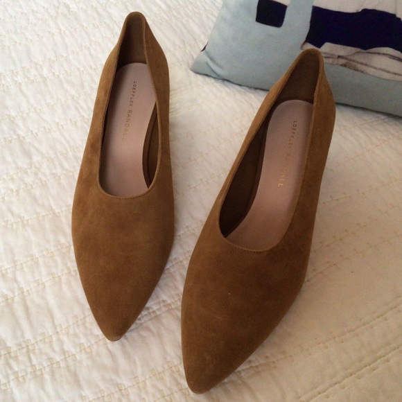 Loeffler Randall Maeve Cacao Suede Low Pump, 8.5 - Picture 6 of 11